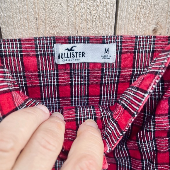 HOLLISTER Plaid Sundress Size Medium - Picture 5 of 7